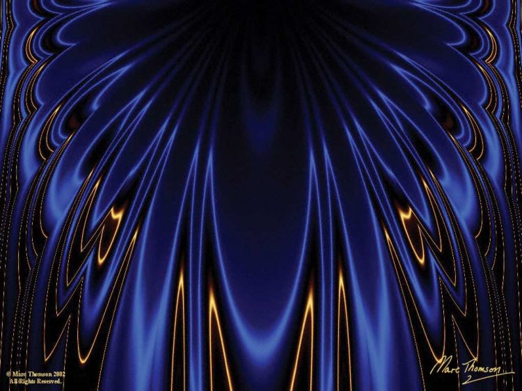 Wallpapers Digital Art Abstract BlueFlash 44