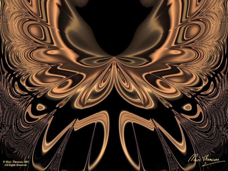 Wallpapers Digital Art Abstract Bronze 10