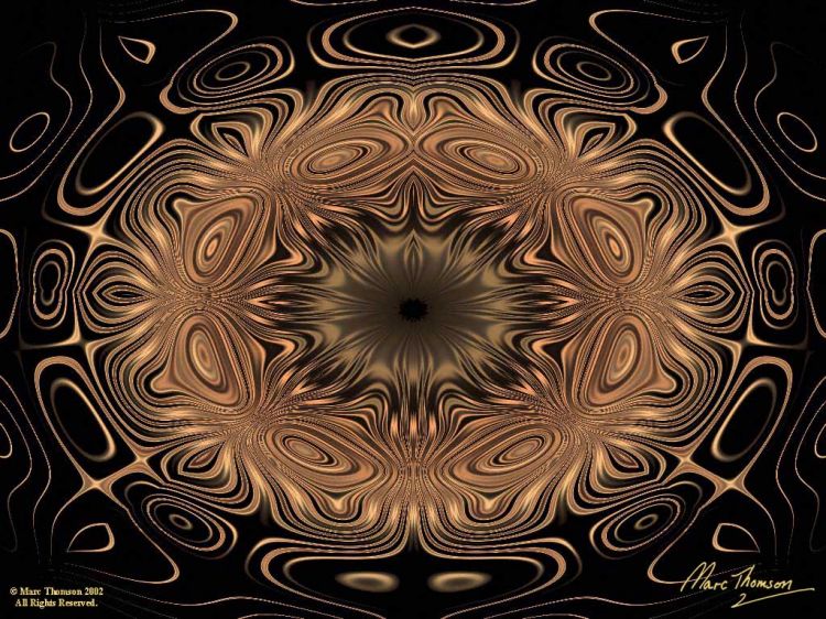 Wallpapers Digital Art Abstract Bronze 34