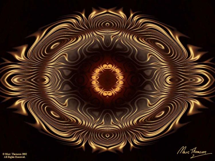 Wallpapers Digital Art Abstract Gold 1