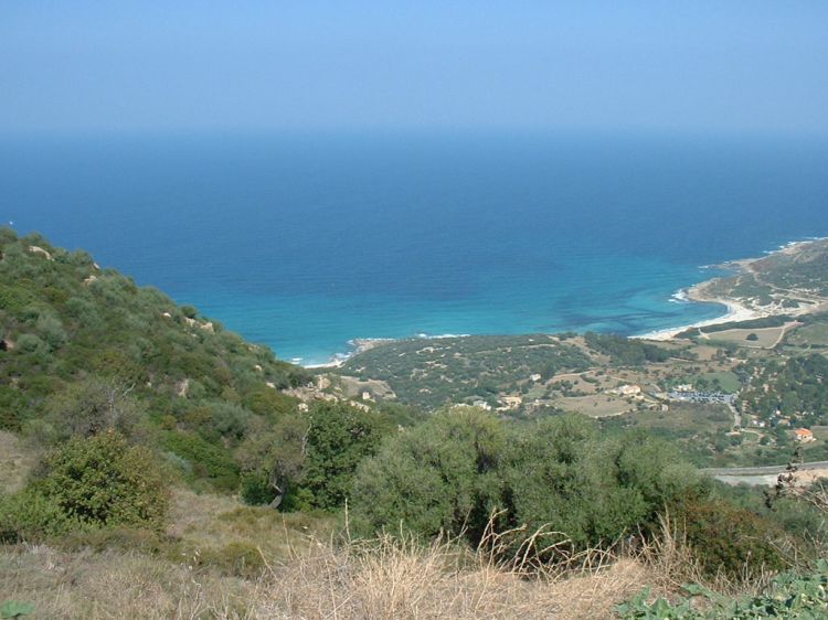 Wallpapers Nature Seas - Oceans - Beaches Plage en Balagne, Haute-Corse.