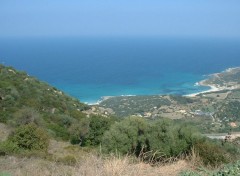 Wallpapers Nature Plage en Balagne, Haute-Corse.