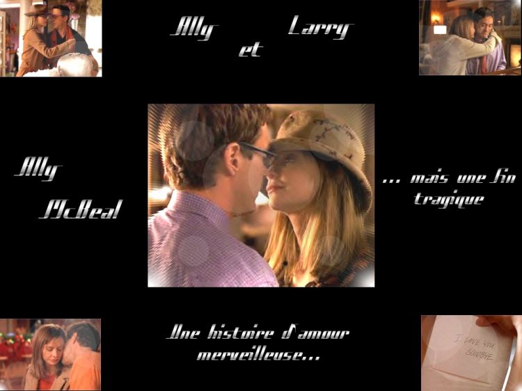 Fonds d'cran Sries TV Ally McBeal Ally & Larry 2 :)