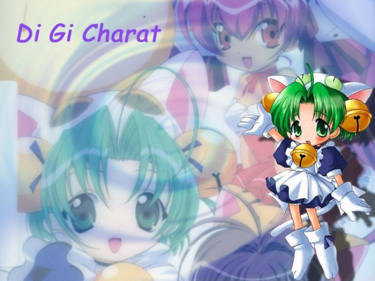 Wallpapers Manga DiGi Charat Di Gi Charat