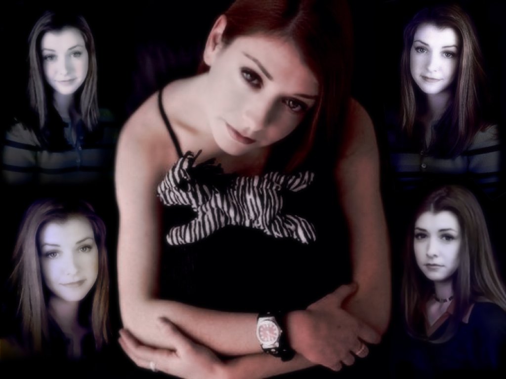 Wallpapers Celebrities Women Alyson Hannigan Beautiful Willow