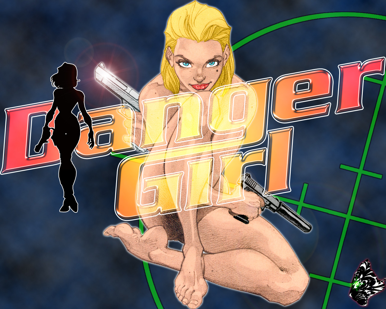 Wallpapers Comics Danger Girl Abbey Naked Guns