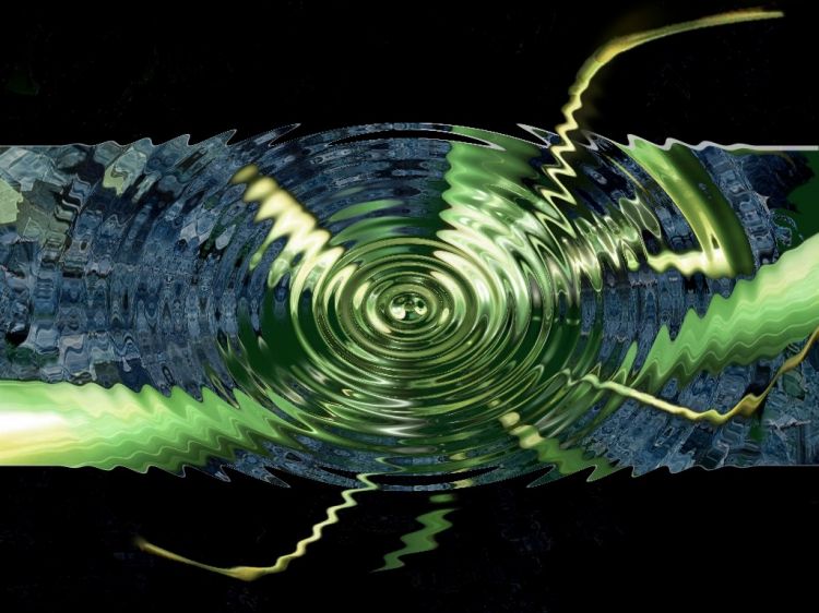 Wallpapers Digital Art Abstract Turn'green