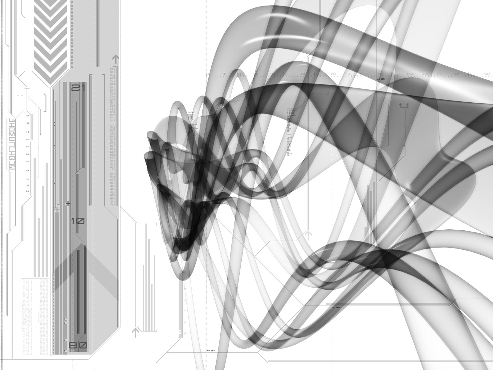 Fonds d'cran Art - Numrique Abstrait BioMetrique