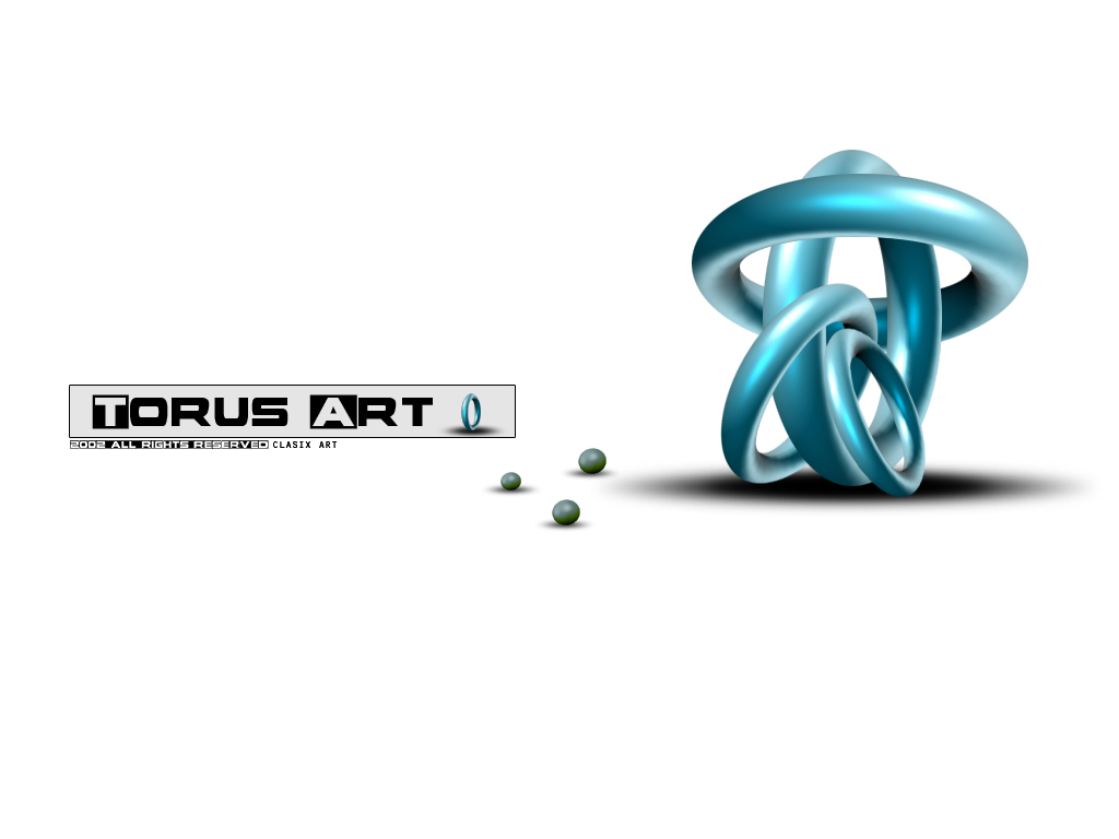 Fonds d'cran Art - Numrique Abstrait torus Art