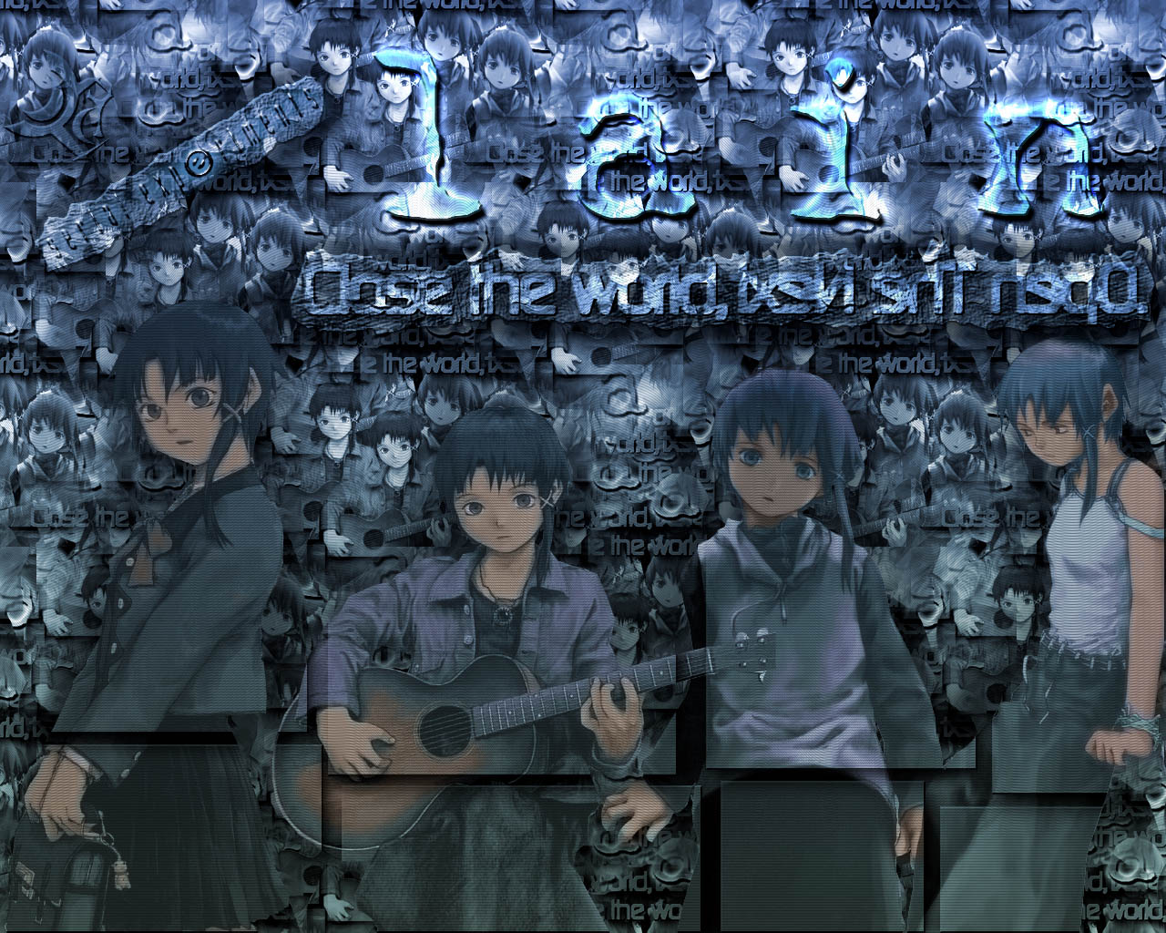 Wallpapers Manga Serial Experiments Lain Lain