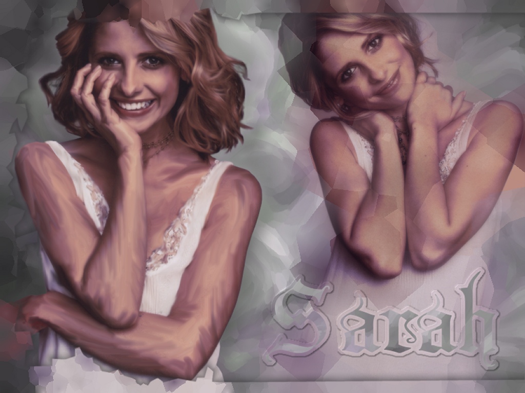 Wallpapers Celebrities Women Sarah Michelle Gellar Buffy the slayer