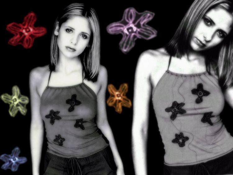 Wallpapers Celebrities Women Sarah Michelle Gellar Buffy the slayer