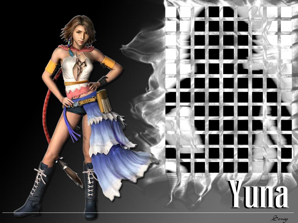 Fonds d'cran Jeux Vido Final Fantasy X-2 Yuna FFX-2