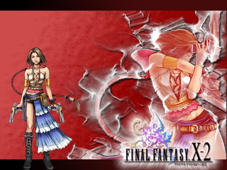 Fonds d'cran Jeux Vido Final Fantasy X-2 red Yuni