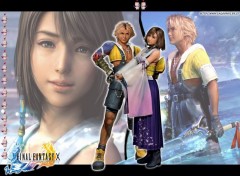 Wallpapers Video Games Yuna et Tidus