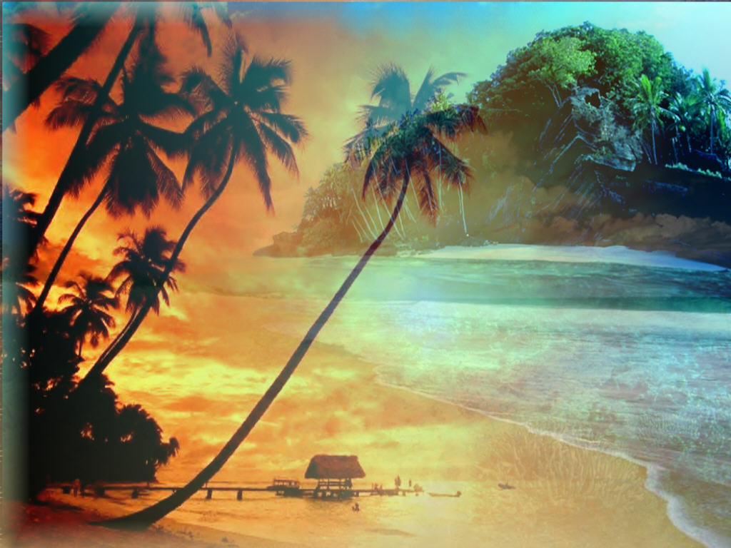 Wallpapers Digital Art Nature - Landscapes The Beach 2