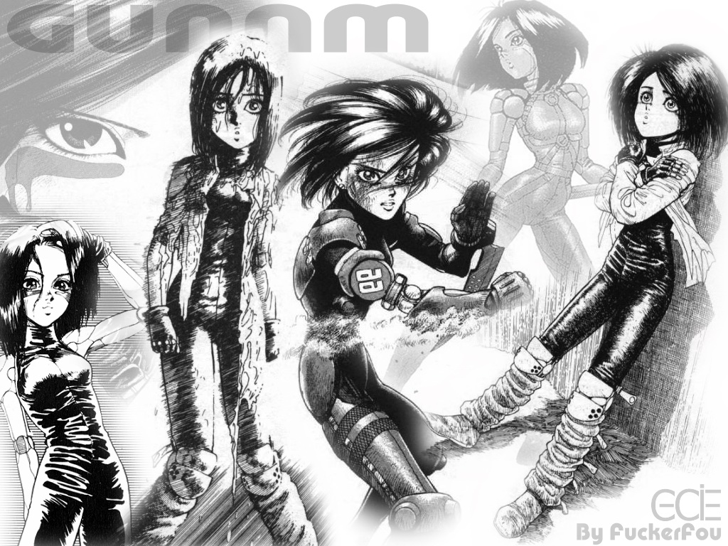 Wallpapers Manga Gunnm Gunnm - Alita ;)