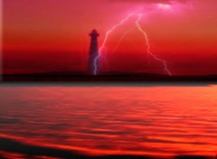 Wallpapers Digital Art Phare en danger