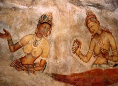 Fonds d'cran Erotic Art Demoiselles de Sigiriya (Sri Lanka)