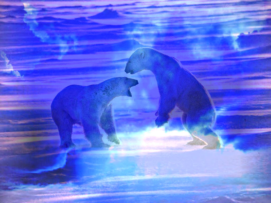 Wallpapers Digital Art Animals Ice 2