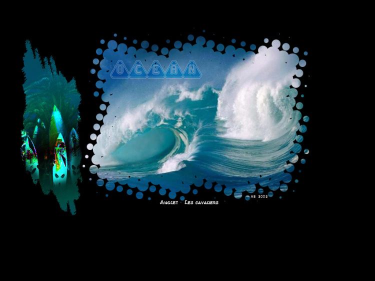 Wallpapers Nature Seas - Oceans - Beaches Ocean wave to surf !!