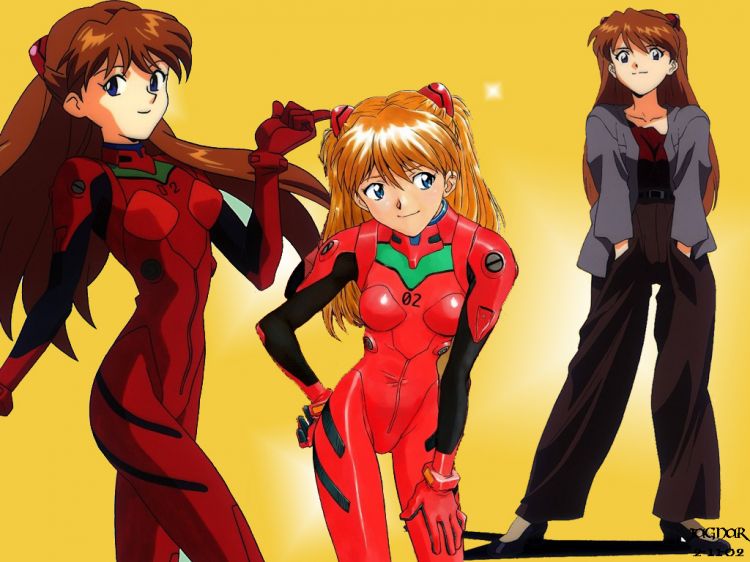 Fonds d'cran Dessins Anims Evangelion Sohryu Asuka Langley02