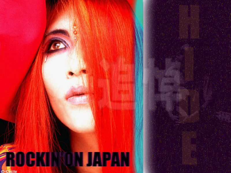 Fonds d'cran Musique Hide ::Rockin'on Japan::