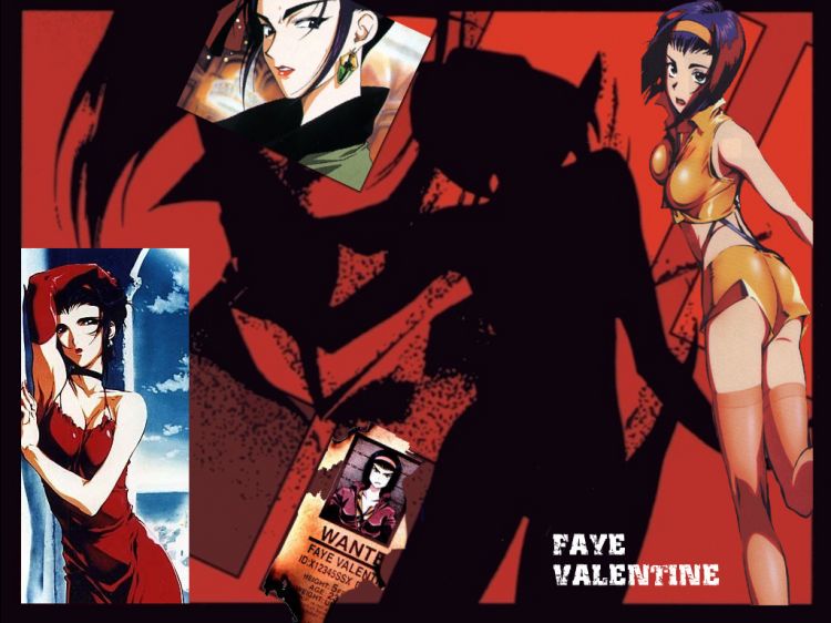 Wallpapers Cartoons Cowboy Bebop Faye Valentine