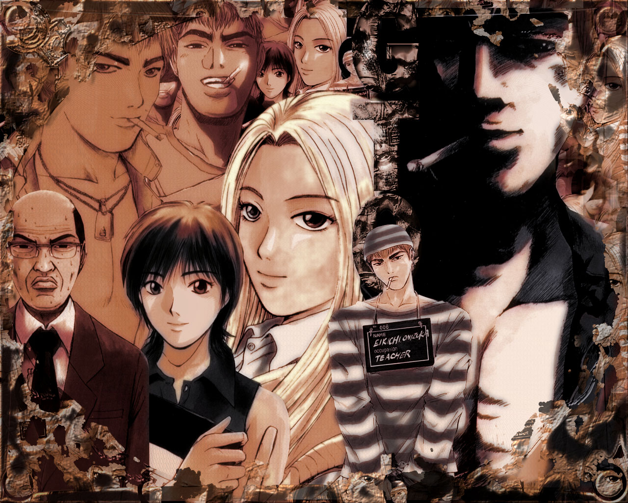 Fonds d'cran Manga Gto - Great Teacher Onizuka GTO