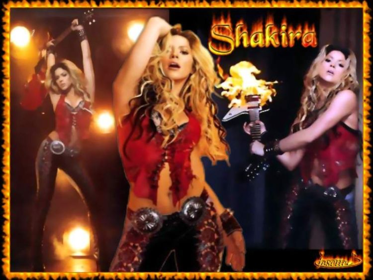 Fonds d'cran Musique Shakira Wallpaper N3990