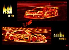 Fonds d'cran Voitures NSX vs Calibra