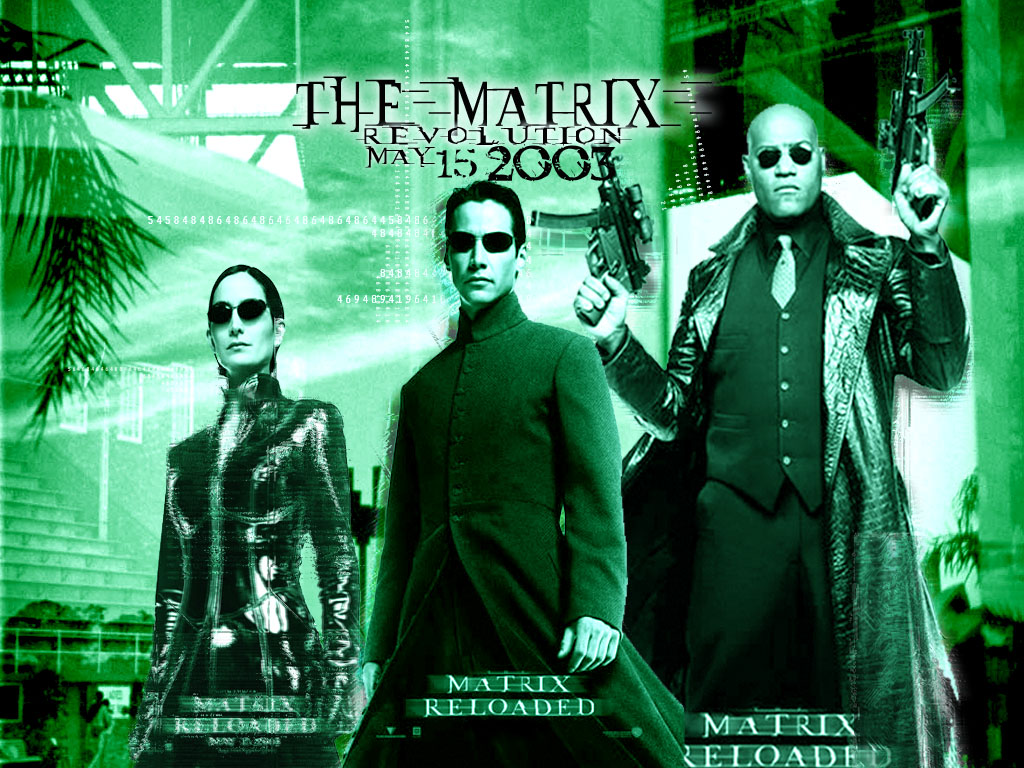 Wallpapers Movies Matrix 2 Reloaded MatriX Revolution