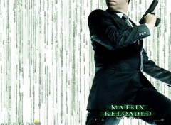 Fonds d'cran Cinma The Matrix Reloaded - Agent Smith