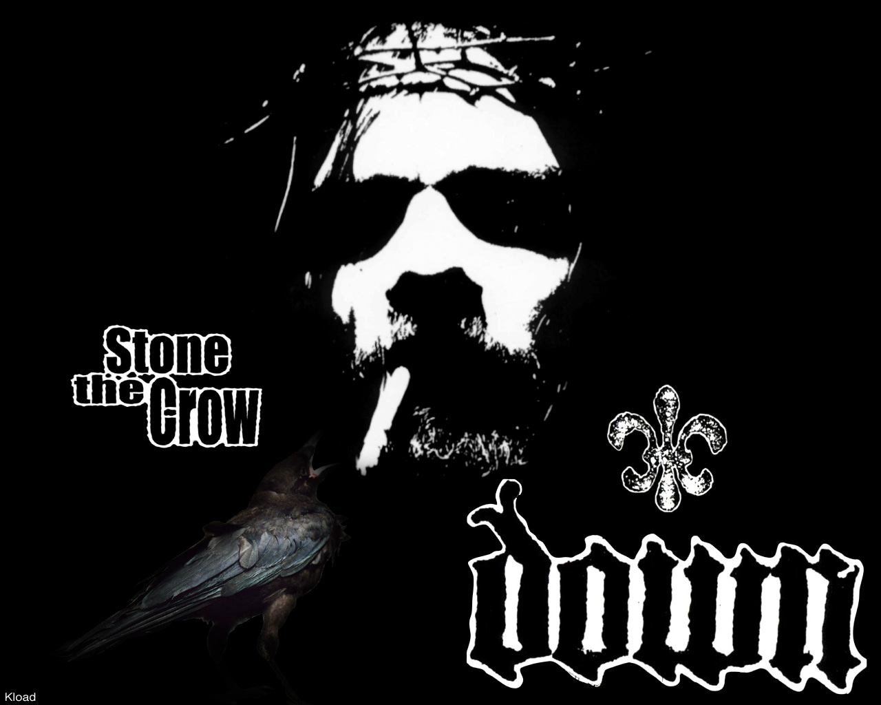 Fonds d'cran Musique Down Stone the Crow