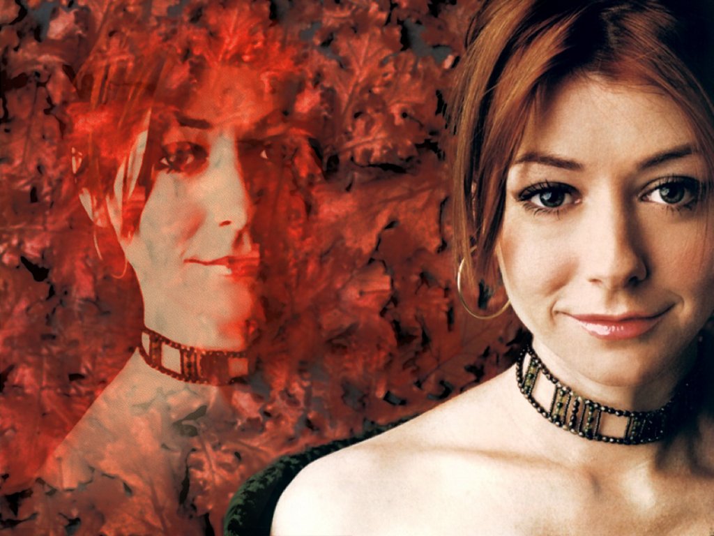 Fonds d'cran Clbrits Femme Alyson Hannigan Aly the slayer