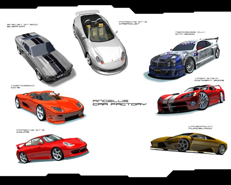 Wallpapers Digital Art 3D - Various -- Angelus Car Factory --