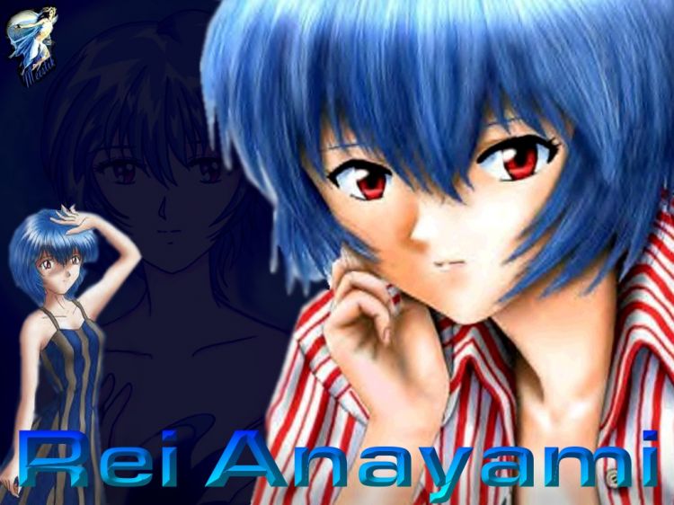 Wallpapers Cartoons Evangelion Rei