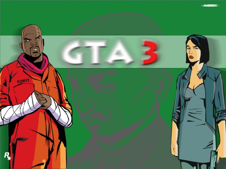 Wallpapers Video Games GTA 3 8ball & Asuka