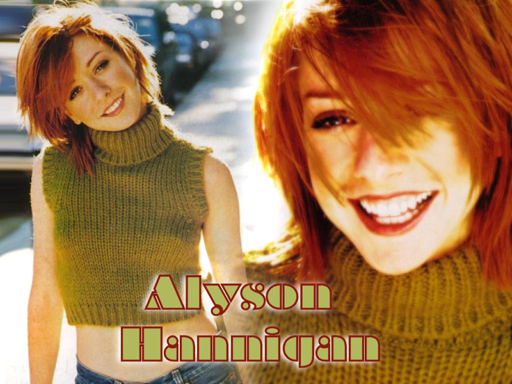 Fonds d'cran Clbrits Femme Alyson Hannigan Aly the slayer