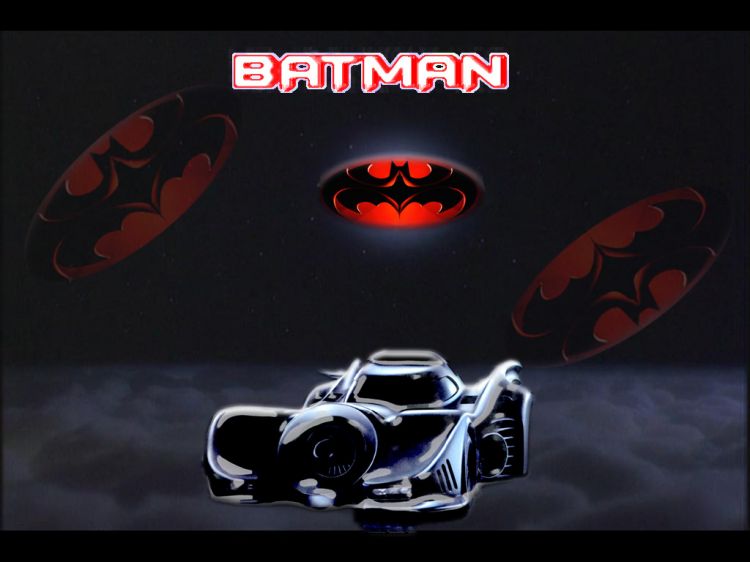 Fonds d'cran Cinma Batman Batmobile