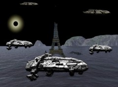 Wallpapers Fantasy and Science Fiction Paris apocalyptique