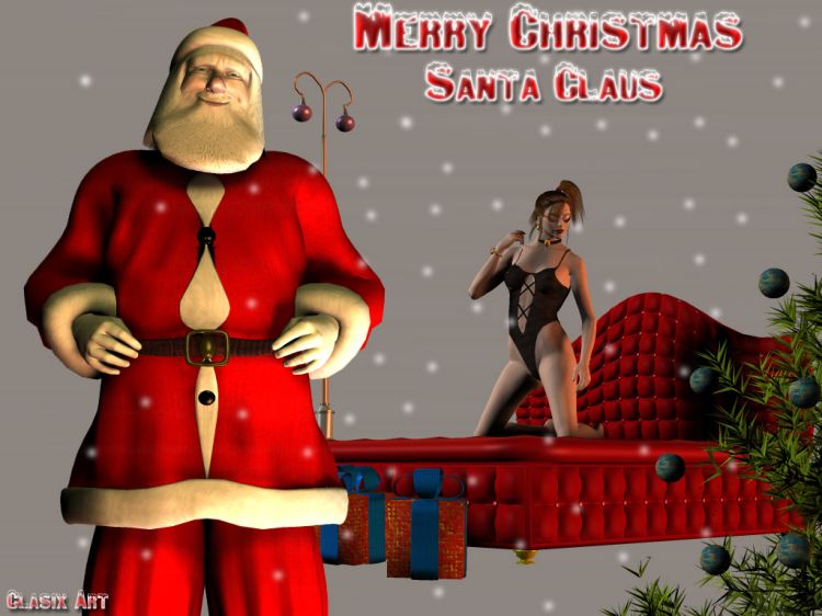 Wallpapers Digital Art 3D - Various Merry Christmas.....Santa Claus