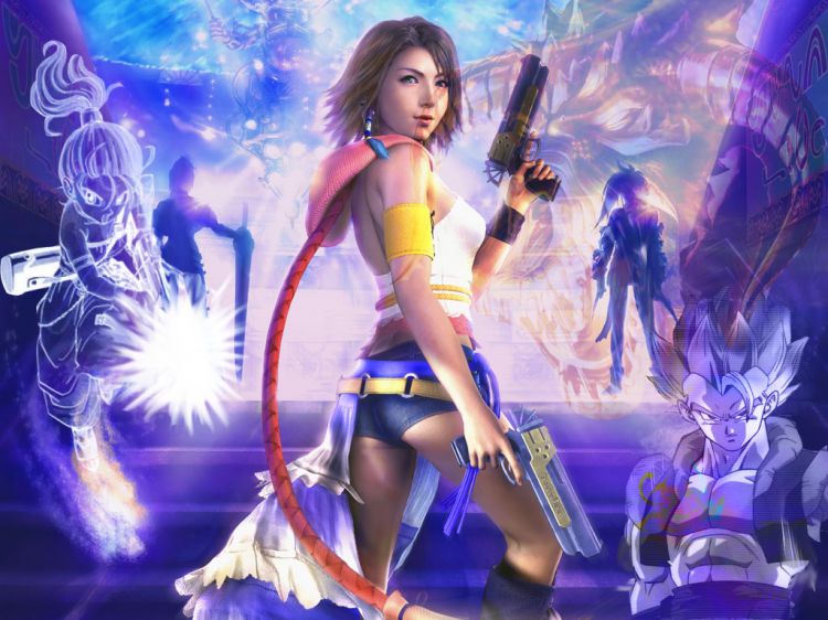 Fonds d'cran Jeux Vido Final Fantasy X-2 Yuna