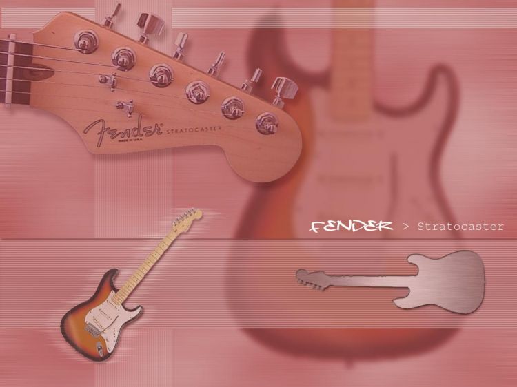 Fonds d'cran Musique Instruments - Divers FENDER > Stratocaster