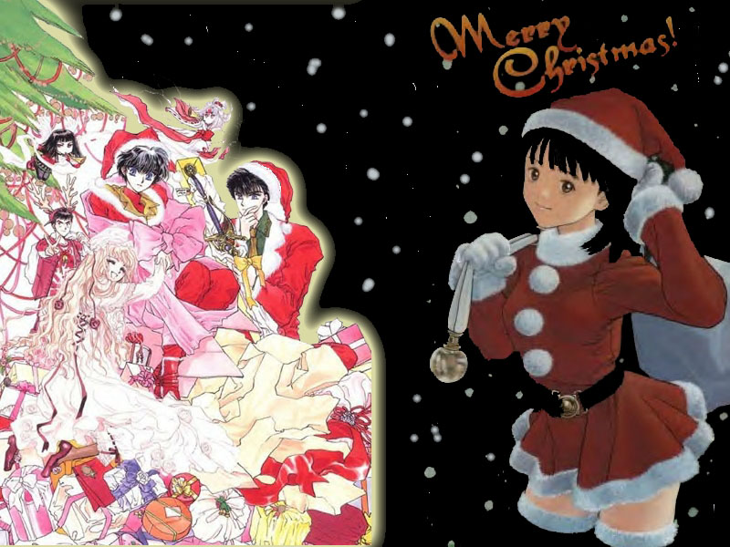 Fonds d'cran Manga Divers - Assortiment Merry Christmas