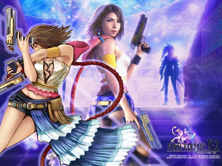 Fonds d'cran Jeux Vido Final Fantasy X-2 yuna connection!!!