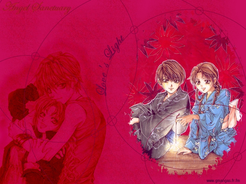 Wallpapers Manga Angel Sanctuary Love's light