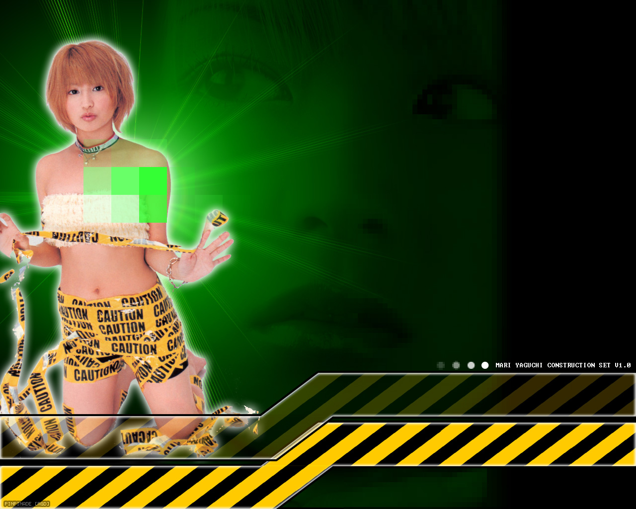 Wallpapers Celebrities Women Mari Yaguchi Mari YAGUCHI constructor set V1.0