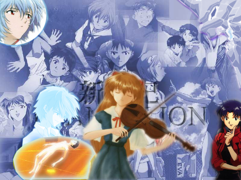 Wallpapers Cartoons Evangelion evangelion