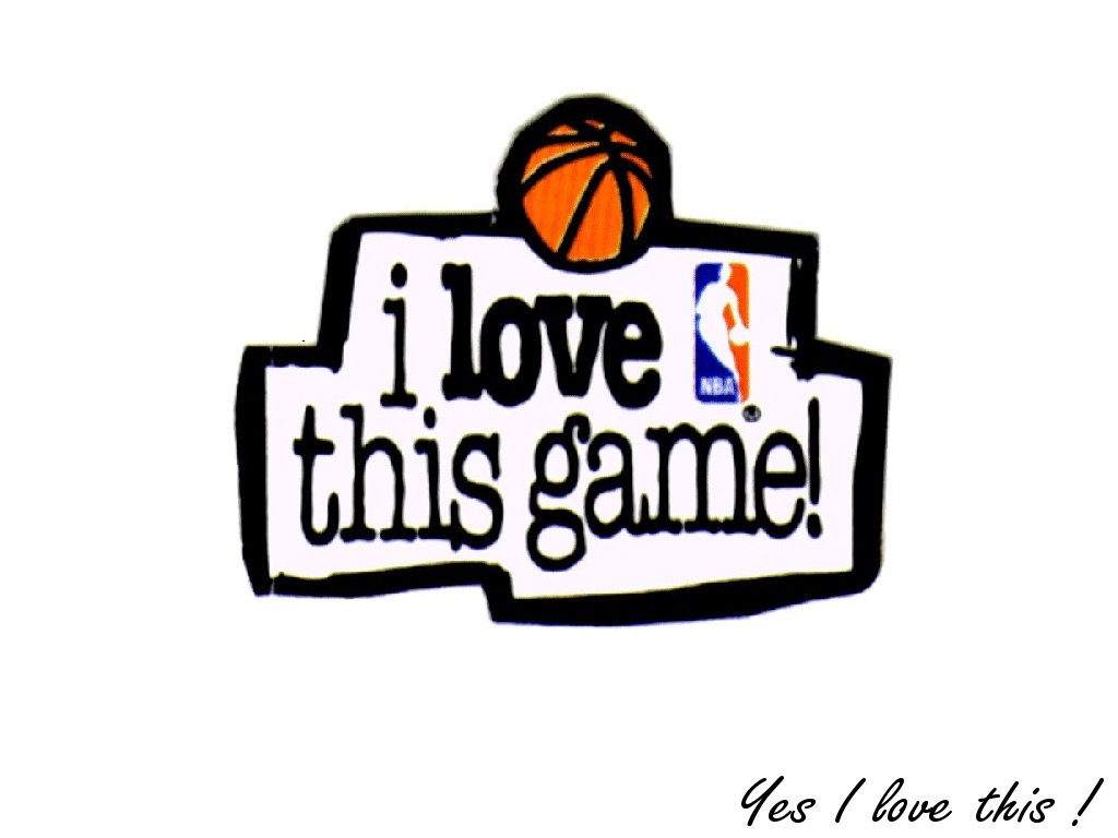 Wallpapers Sports - Leisures Basketball I love this game